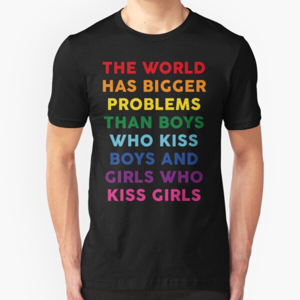 The World Has Bigger Problems Slim Fit T-Shirt