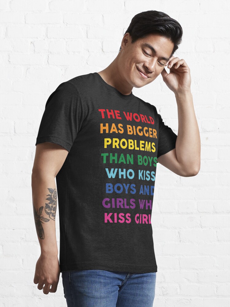 Alternate view of The World Has Bigger Problems Essential T-Shirt