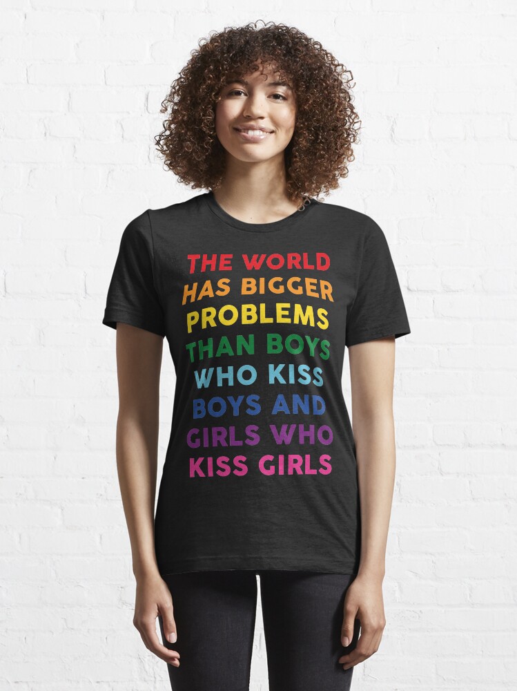 Alternate view of The World Has Bigger Problems Essential T-Shirt