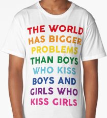 The World Has Bigger Problems Long T-Shirt