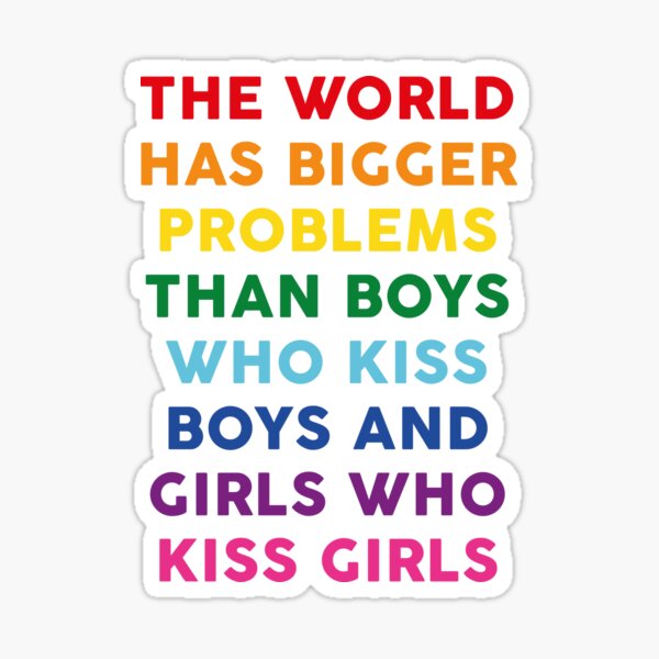 The World Has Bigger Problems Sticker