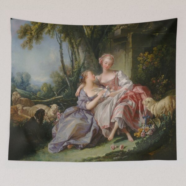 Item preview, The Love Letter | Francois Boucher | 1750 French Romance Art designed and sold by CJET.