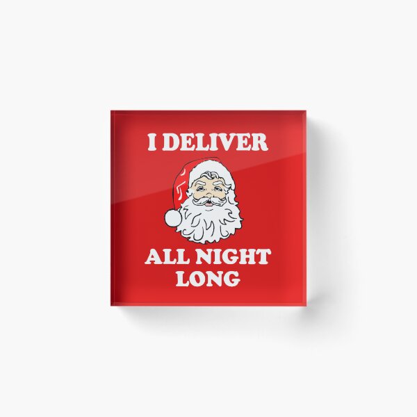 Item preview, I Deliver All Night Long designed and sold by Christmas-Tees.