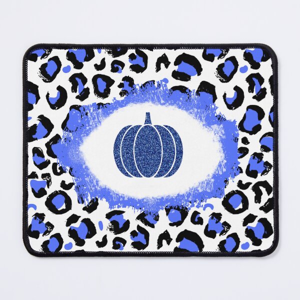 Item preview, Glitter Pumpkin Leopard Pattern (Blue) designed and sold by SimplyMe-Plus.