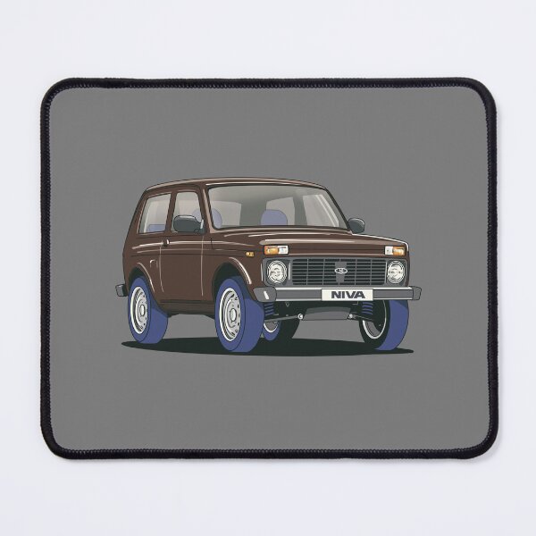 Item preview,  Lada Niva 4x4 in Terra Brown designed and sold by Webazoot Industries - Car Art.