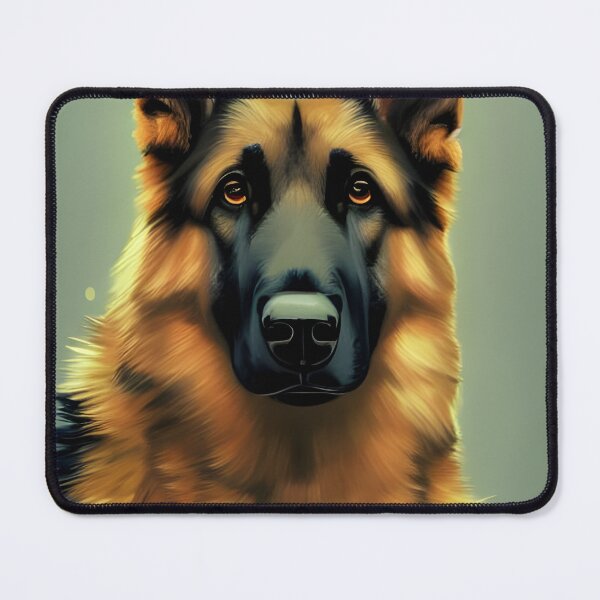 Item preview, German shepherd portrait - classic Shepherd designed and sold by Devin Farinsky.