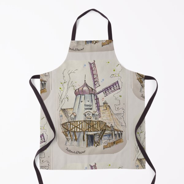 Item preview, Solvang, Windmill designed and sold by Julia's Print Studio .