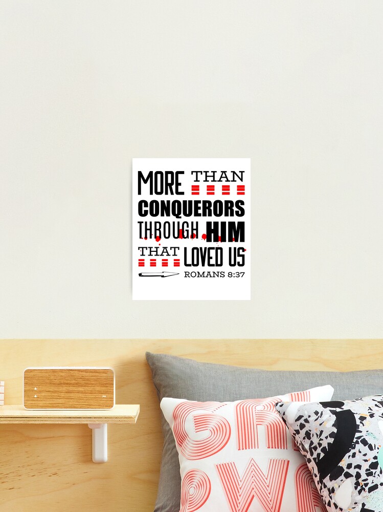 More Than Conquerors {Cushion Cover} More Than Conquerors {Cushion Cover}