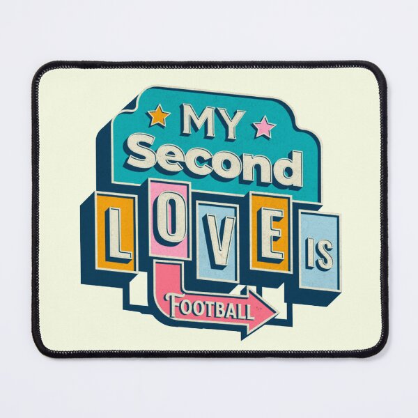 Item preview, My Second Love Is Football designed and sold by Timegraf.
