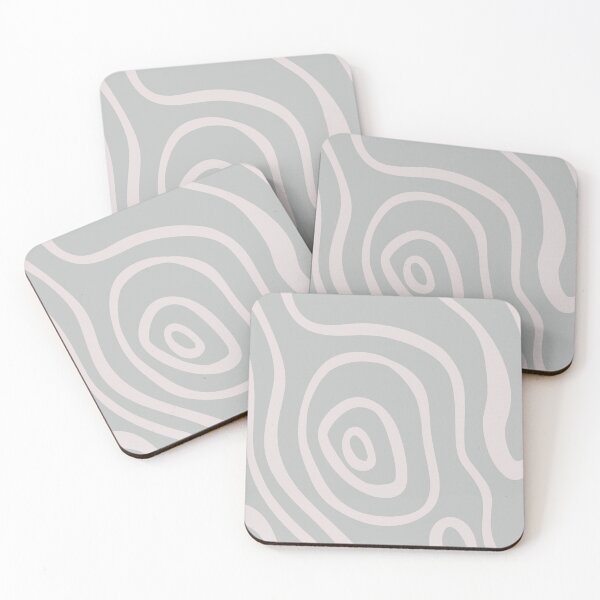 Item preview, Cute Earthy Aesthetic Mid Century Modern Minimalist Abstract Pattern Grayish Blue designed and sold by scorpiolane.