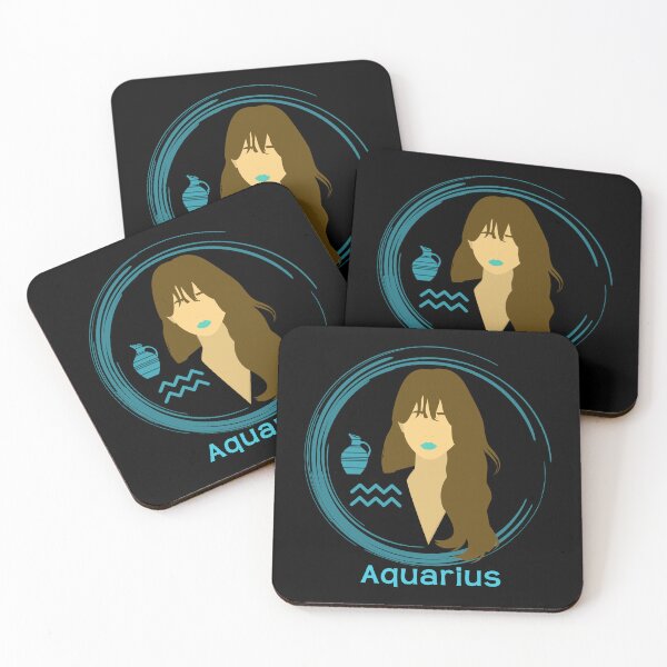 Item preview, Aquarius Woman Wave Circle Design designed and sold by mbuz90.