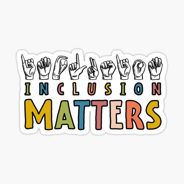 Item preview, Inclusion Matters Sign Language designed and sold by Nakikej's corner.