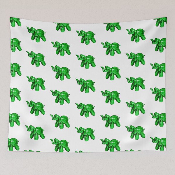 Item preview, Green Balloon Elephant  designed and sold by ArtbyBroghan.