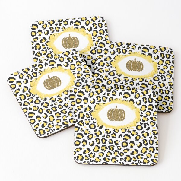 Item preview, Glitter Pumpkin Leopard Pattern (Yellow) designed and sold by SimplyMe-Plus.
