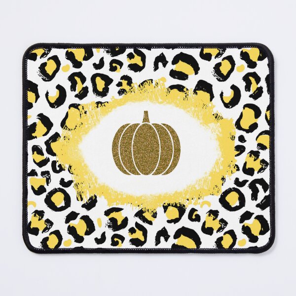 Item preview, Glitter Pumpkin Leopard Pattern (Yellow) designed and sold by SimplyMe-Plus.