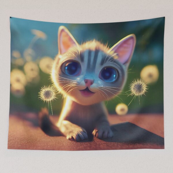 Item preview, Redreaming Cute Animals A Cat Called Ra  designed and sold by REDREAMER.