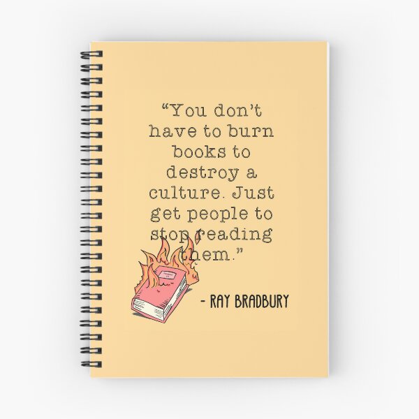 Item preview, Ray Bradbury quote designed and sold by AbiTheKhaleesi.