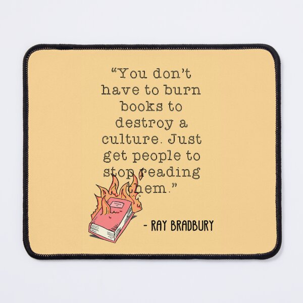 Item preview, Ray Bradbury quote designed and sold by AbiTheKhaleesi.