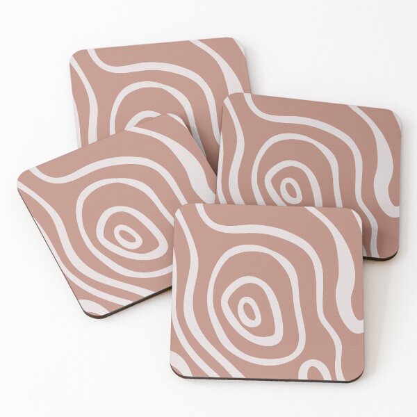 Item preview, Cute Earthy Aesthetic Mid Century Modern Minimalist Abstract Pattern Cantaloupe designed and sold by scorpiolane.