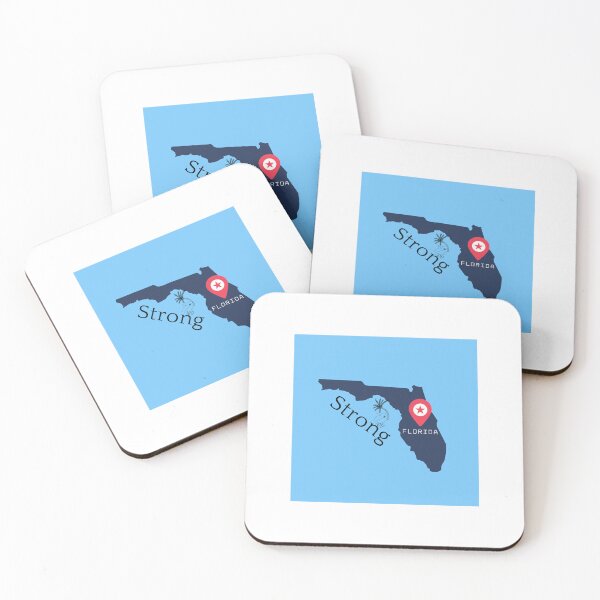 Item preview, Florida Strong: Show Your Support with this State Pride Sticker designed and sold by Munich Vibes.