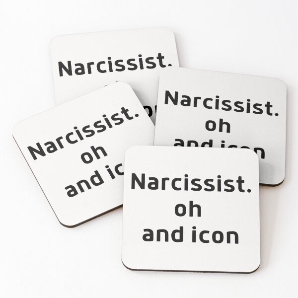 Item preview, Narcissist Oh and Icon Confident Arrogant  designed and sold by SweetbeStore.