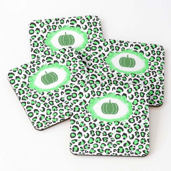 Item preview, Glitter Pumpkin Leopard Pattern (Green) designed and sold by SimplyMe-Plus.