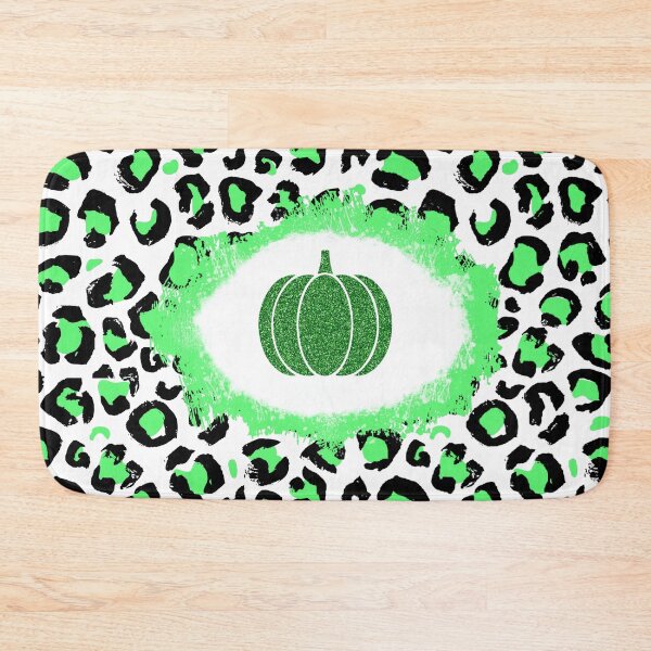 Item preview, Glitter Pumpkin Leopard Pattern (Green) designed and sold by SimplyMe-Plus.
