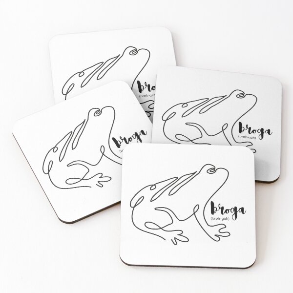 Item preview, Broga Welsh language Frog Cymru designed and sold by Lick-Design.
