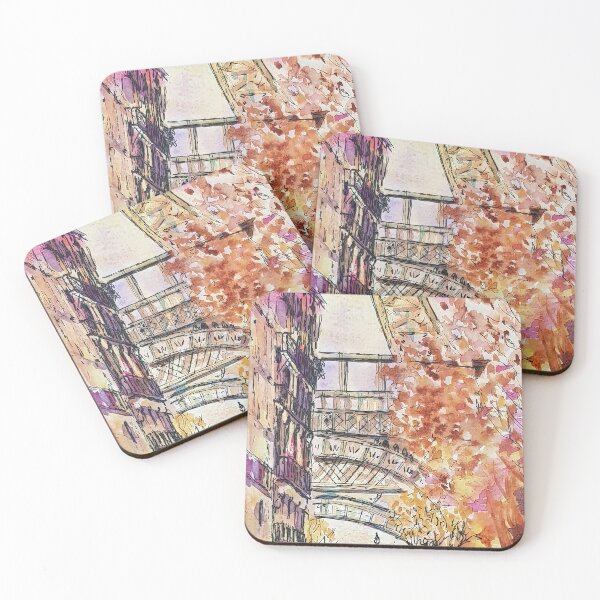 Item preview, Paris in Autumn designed and sold by Vicky Dolan Art.