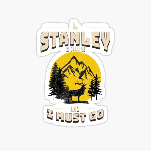 SAWTOOTH MOUNTAINS STANLEY IDAHO STICKER – Riverwear