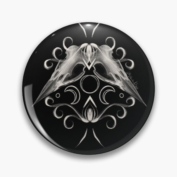 Item preview, Twin Ravens designed and sold by HellKittenRVA.