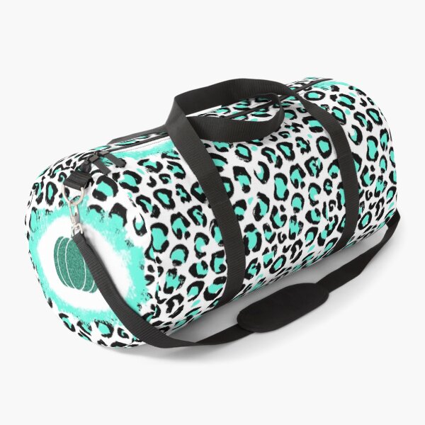 Item preview, Glitter Pumpkin Leopard Pattern (Teal) designed and sold by SimplyMe-Plus.