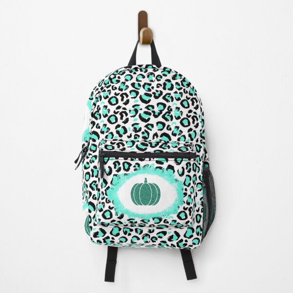 Item preview, Glitter Pumpkin Leopard Pattern (Teal) designed and sold by SimplyMe-Plus.