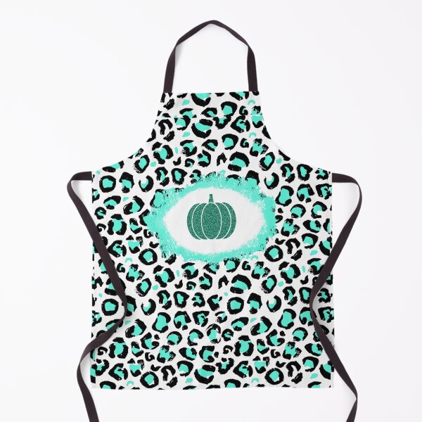 Item preview, Glitter Pumpkin Leopard Pattern (Teal) designed and sold by SimplyMe-Plus.