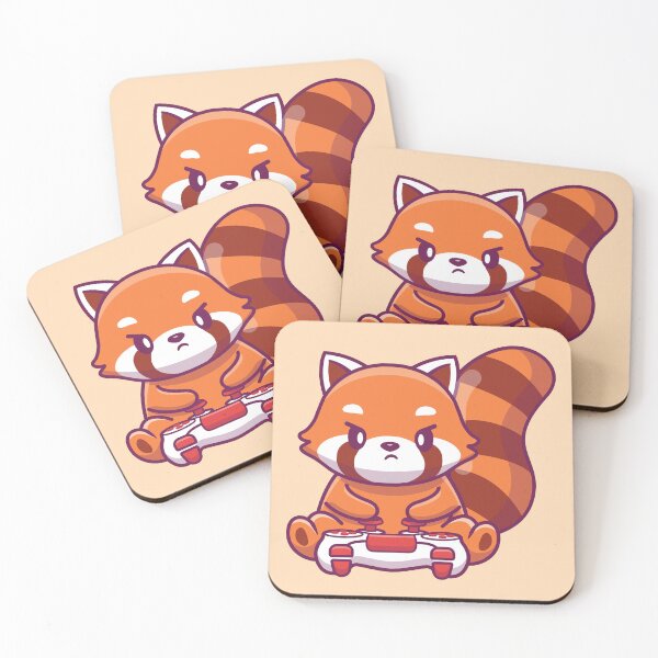 Item preview, Gaming Red Panda designed and sold by Vector Scout Lab.