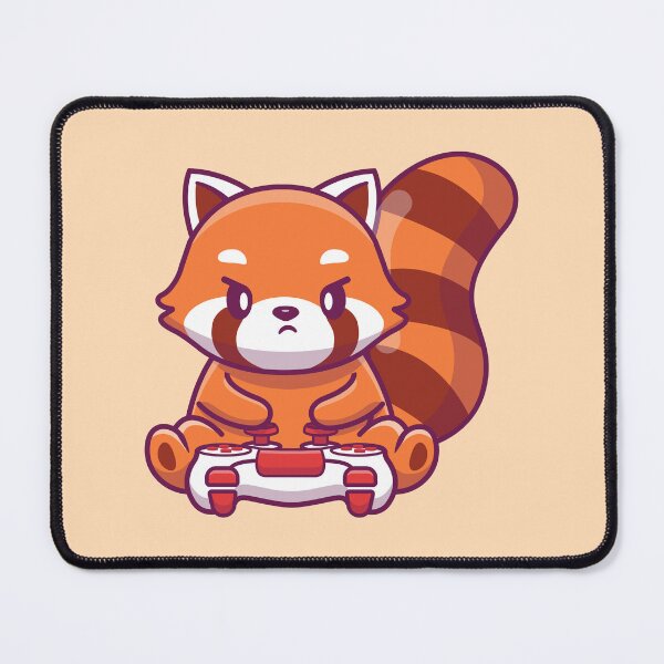 Item preview, Gaming Red Panda designed and sold by Vector Scout Lab.
