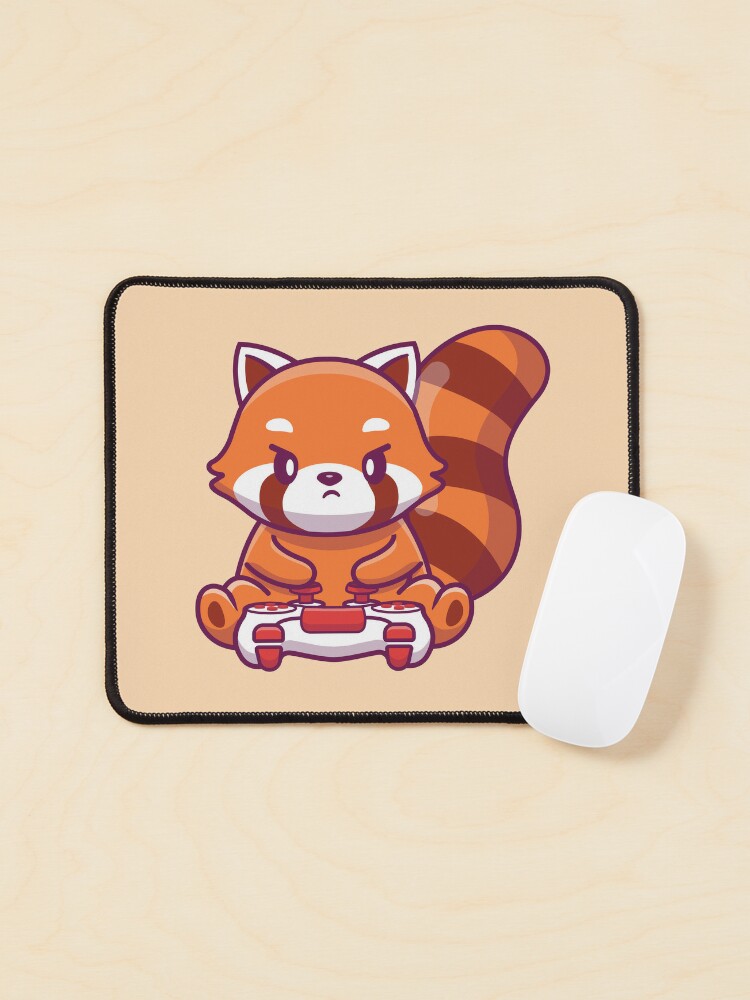 red panda mouse pad