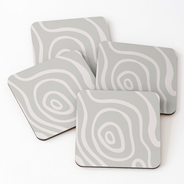Item preview, Cute Earthy Aesthetic Mid Century Modern Minimalist Abstract Pattern Pale Green designed and sold by scorpiolane.