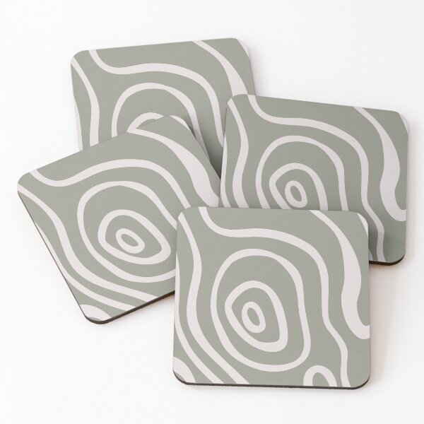 Item preview, Cute Earthy Aesthetic Mid Century Modern Minimalist Abstract Pattern Sage Green designed and sold by scorpiolane.