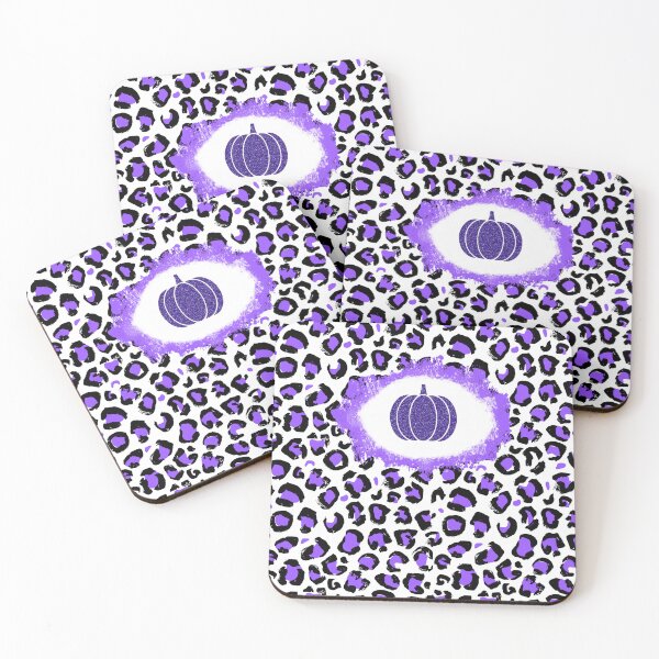 Item preview, Glitter Pumpkin Leopard Pattern (Purple) designed and sold by SimplyMe-Plus.