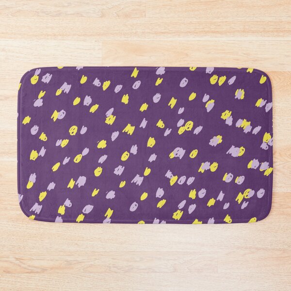 Item preview, Purple and yellow speckled pattern designed and sold by DemonicGloom.