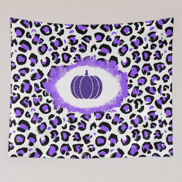 Item preview, Glitter Pumpkin Leopard Pattern (Purple) designed and sold by SimplyMe-Plus.