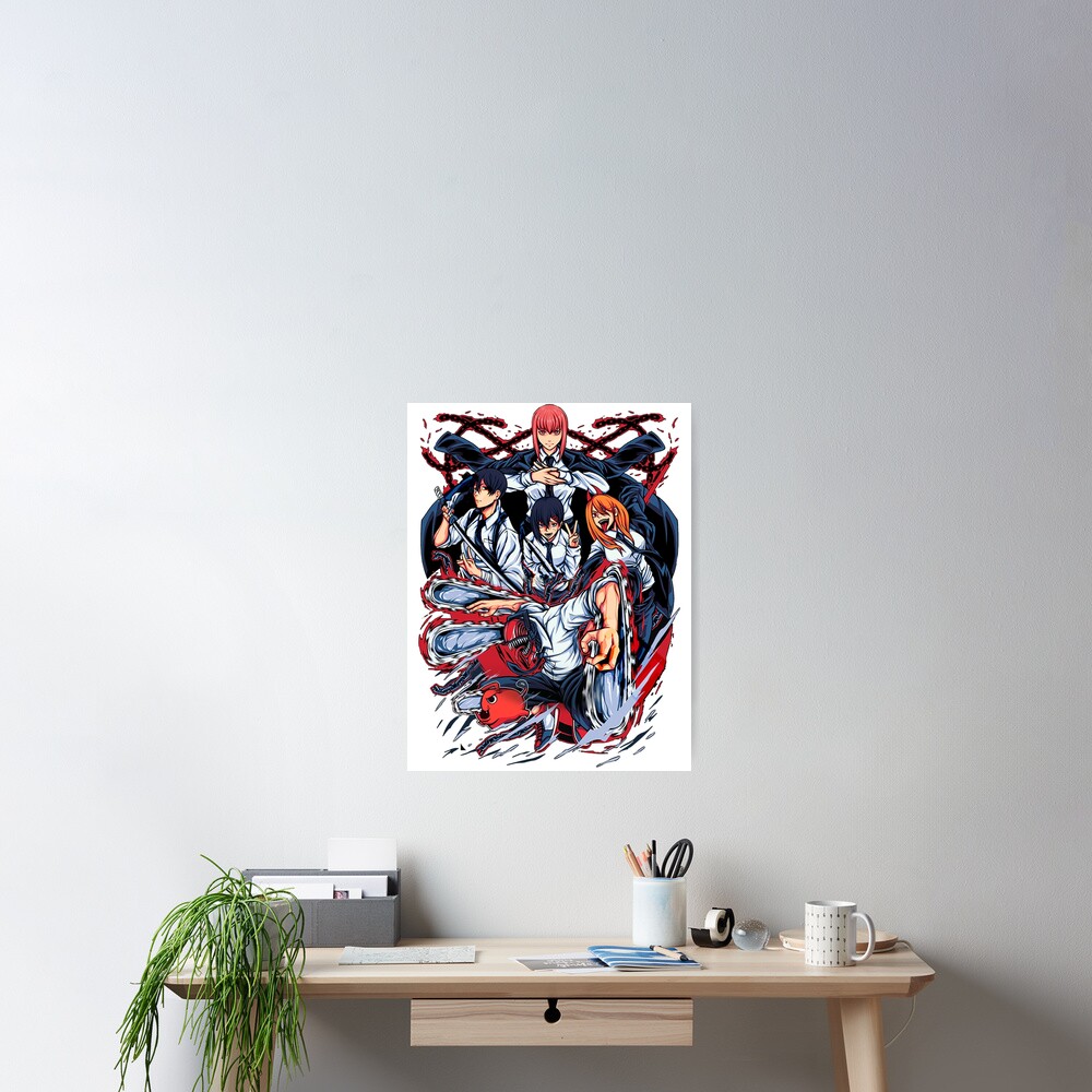 "Chainsaw Man " Poster for Sale by Ablaila | Redbubble