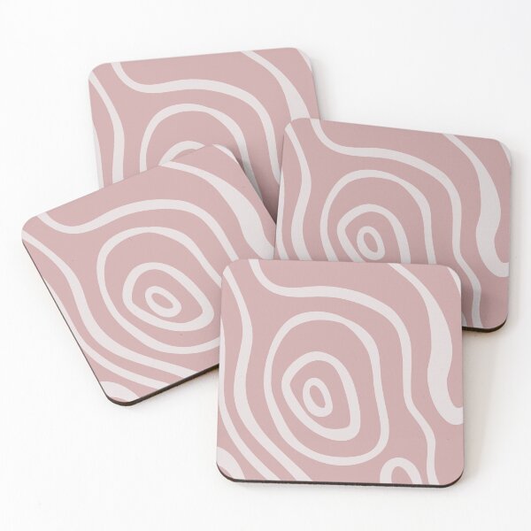 Item preview, Cute Earthy Aesthetic Mid Century Modern Minimalist Abstract Pattern Pink designed and sold by scorpiolane.