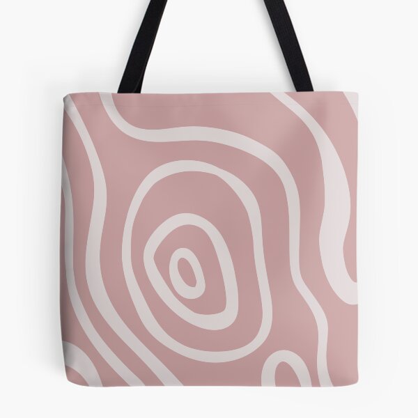 Aperçu de l'œuvre Mignon Terreux Esthétique Milieu Du Siècle Moderne Minimaliste Motif Abstrait Rose créée et vendue par scorpiolane.