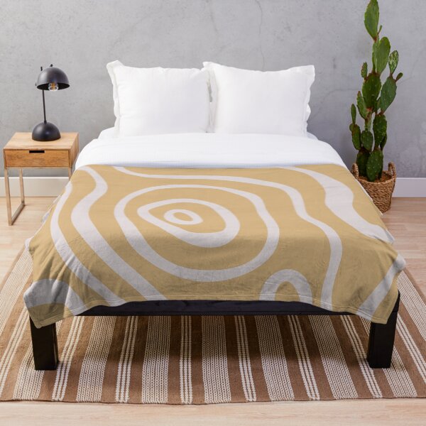 Item preview, Cute Earthy Aesthetic Mid Century Modern Minimalist Abstract Pattern Honey Yellow designed and sold by scorpiolane.