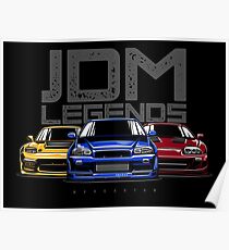 JDM Legends Poster