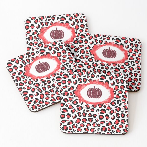 Item preview, Glitter Pumpkin Leopard Pattern (Red) designed and sold by SimplyMe-Plus.