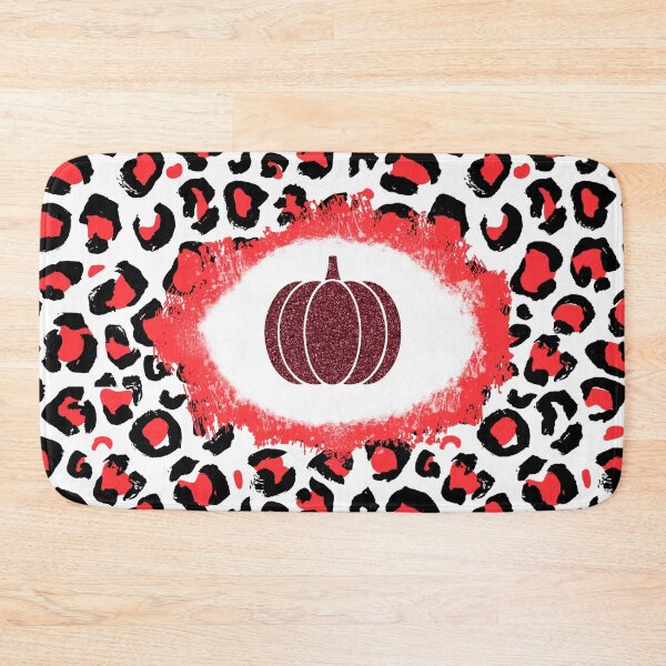 Item preview, Glitter Pumpkin Leopard Pattern (Red) designed and sold by SimplyMe-Plus.