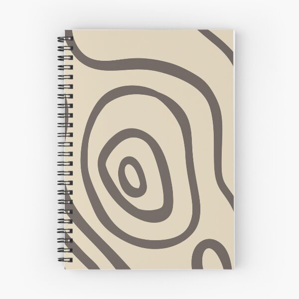 Item preview, Cute Earthy Aesthetic Mid Century Modern Minimalist Abstract Pattern Brown & Muted Yellow designed and sold by scorpiolane.